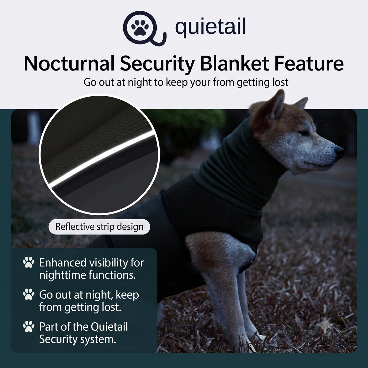 Calming Anxiety Vest for Dogs — Gentle Pressure Wrap for Thunder, Fireworks & Separation Anxiety