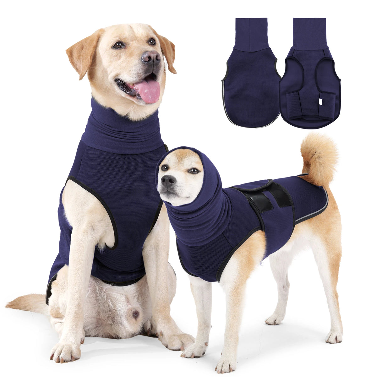 Calming Anxiety Vest for Dogs — Gentle Pressure Wrap for Thunder, Fireworks & Separation Anxiety