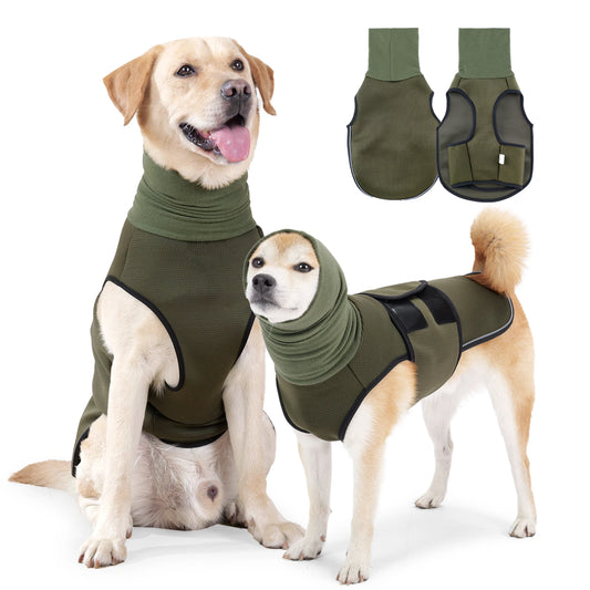 Calming Anxiety Vest for Dogs — Gentle Pressure Wrap for Thunder, Fireworks & Separation Anxiety